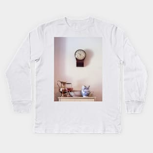 Still Life at Sixteen Minutes Past Ten Kids Long Sleeve T-Shirt